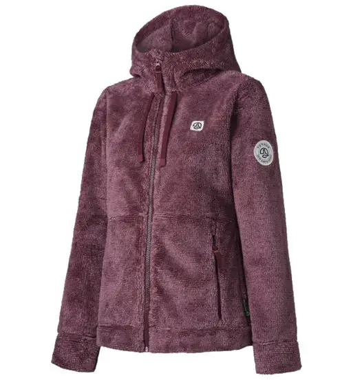 Ternua Red Cove W - felpa in pile - donna Bordeaux