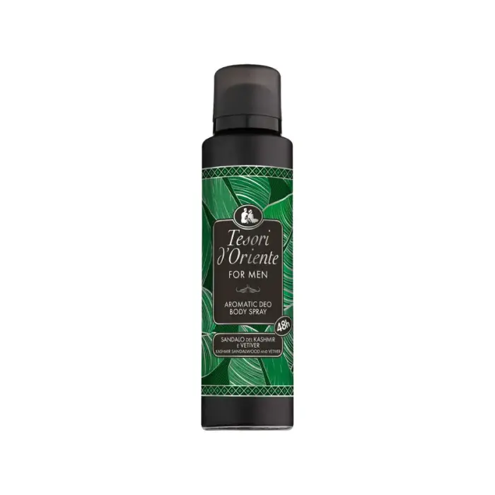 Deodorante Spray 48h Per Uomo Sandalo E Vetiver 150 ml