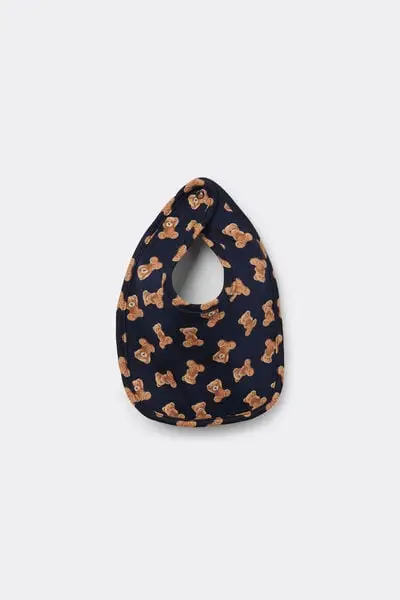 Tezenis Bavaglino Bebè in 100% Cotone Blu