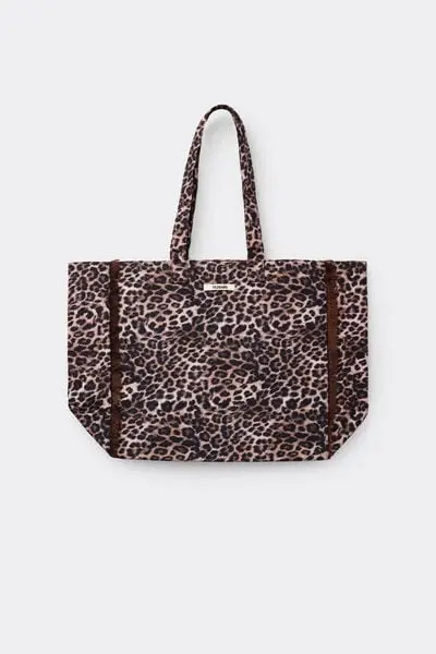 Borsa Mare in Tela Impermeabile Logo Tezenis Donna Animalier