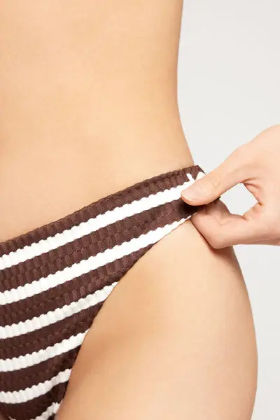 Brasiliano Desert Stripes Donna Marrone miniatura 3