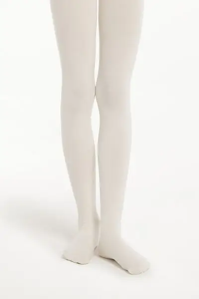 Collant Coprente Bimba 50 Denari Bambina Avorio