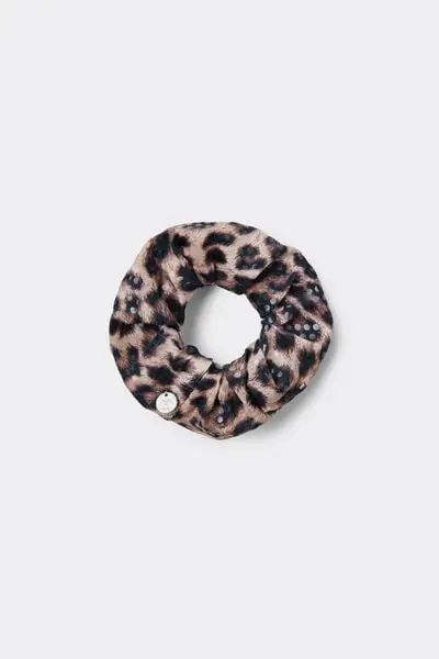 Tezenis Elastico Capelli Scrunchie Fantasia Donna Animalier