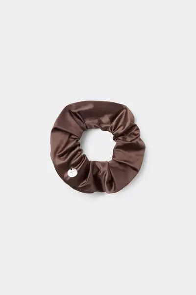 Tezenis Elastico Capelli Scrunchie Fantasia Donna Marrone