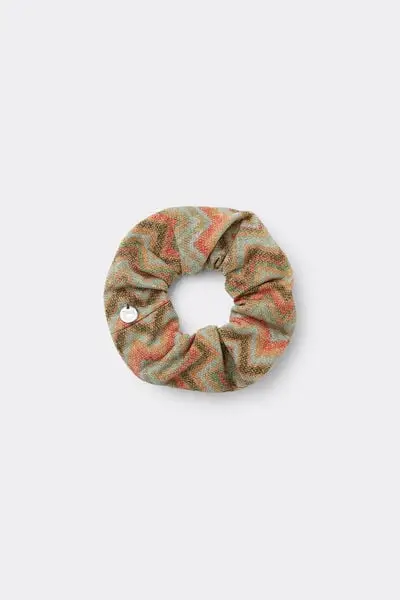 Tezenis Elastico Capelli Scrunchie Fantasia Donna Multicolore