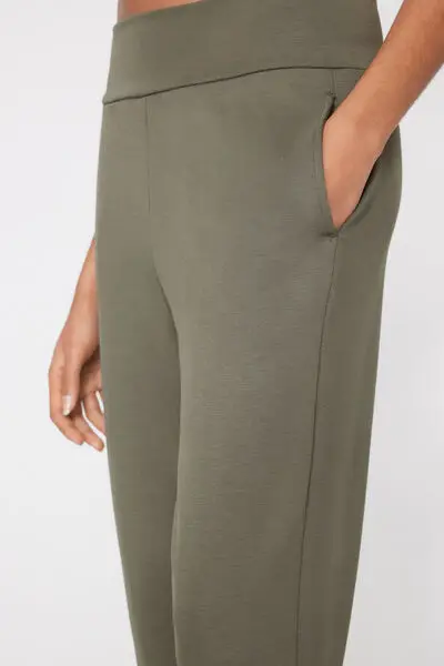 Tezenis Jogger Soft Touch Donna Verde miniatura 3