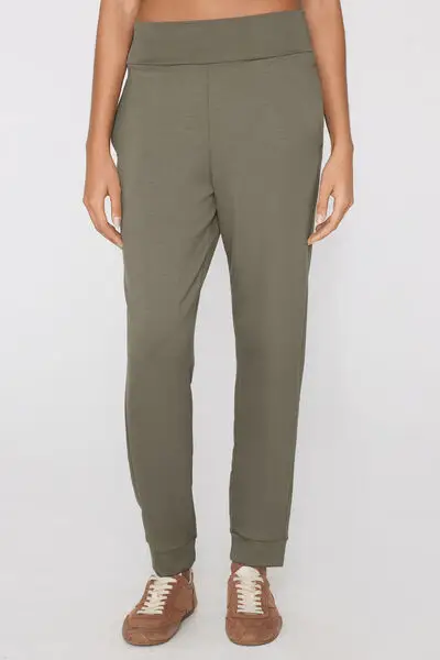 Tezenis Jogger Soft Touch Donna Verde miniatura 4