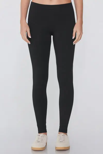 Tezenis Leggings Donna Nero 1083753 miniatura 4