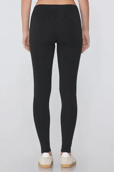 Tezenis Leggings Donna Nero 1083753 miniatura 5