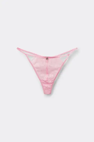 Tezenis Perizoma con Fianchetto Tanga Sugar Dream Donna Rosa