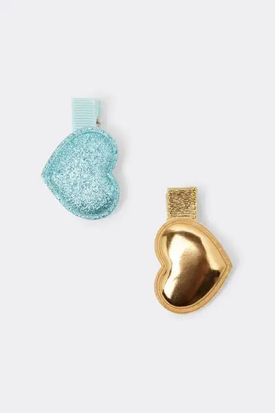 Tezenis Set 2 Mollette per Capelli Unisex Stampa