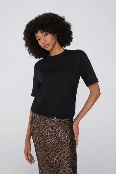 Tezenis T-shirt Donna Nero 1083197