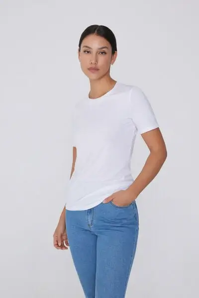 Tezenis T-shirt Donna Bianco 1083215
