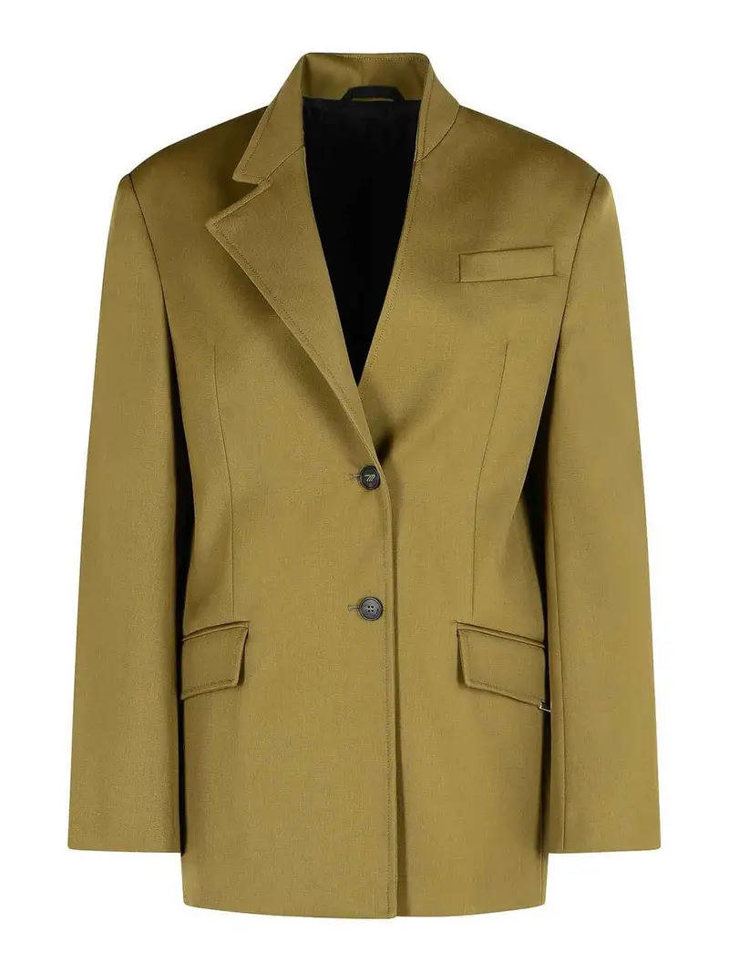 The Attico Blazer Verde 3358521