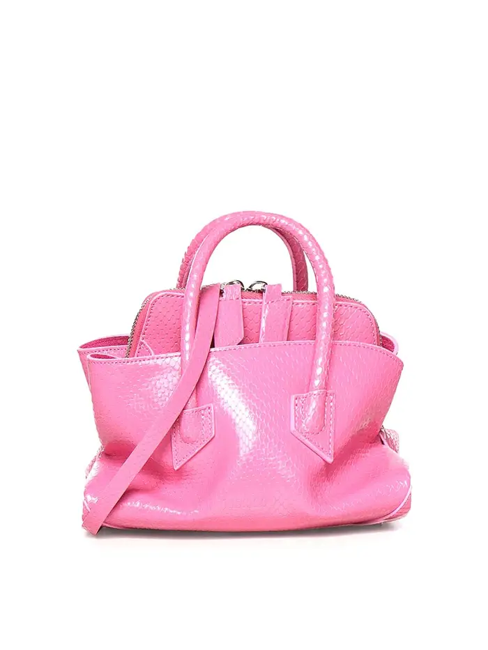 The Attico Borsa La Passeggiata mini Fucsia