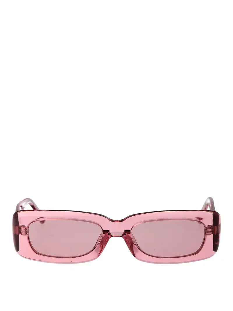 The Attico Mini Marfa Sunglasses Color Carne E Neutri