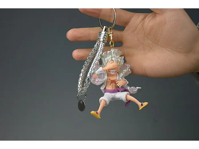 Portachiavi Pirata Regalo Action Figure Anime Scatola Cieca - Monkey D Luffy, Zoro, Chopper, Ace