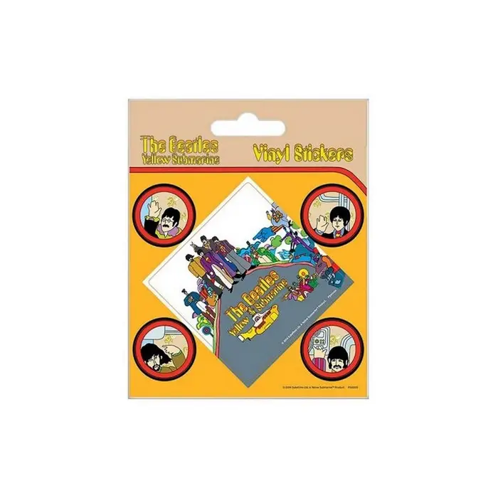 Adesivi The Beatles BS3287 Multicolore