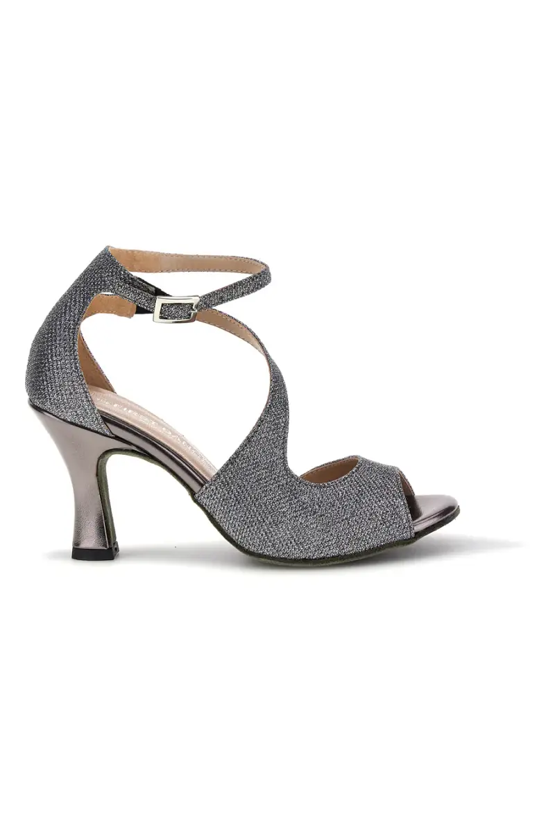THE FIRST DANCE Sandali Canna di fucile glitter con tacco alto 6514 [CANNA DI FUCILE]