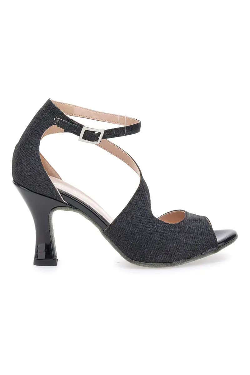 THE FIRST DANCE Scarpe da ballo nere con cinturino 4514 [NERO]