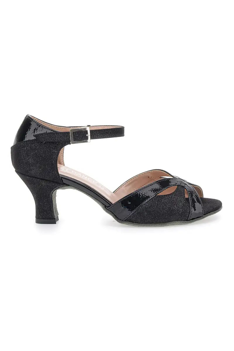 THE FIRST DANCE Scarpe da ballo nere con tacco basso 4558 [NERO]