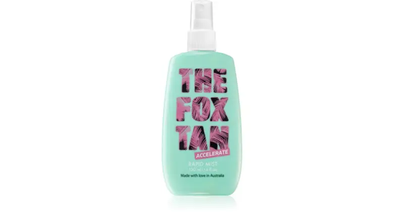 The fox tan Rapid spray rinfrescante corpo acceleratore di abbronzatura 120 ml