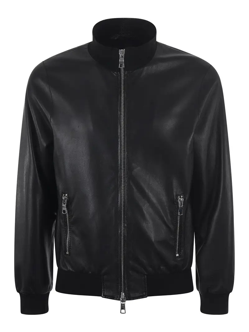 The jack and jackie leathers La giacca di pelle jack Nero