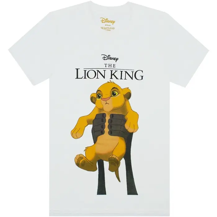 The Lion King T-shirt Bianco 4946176