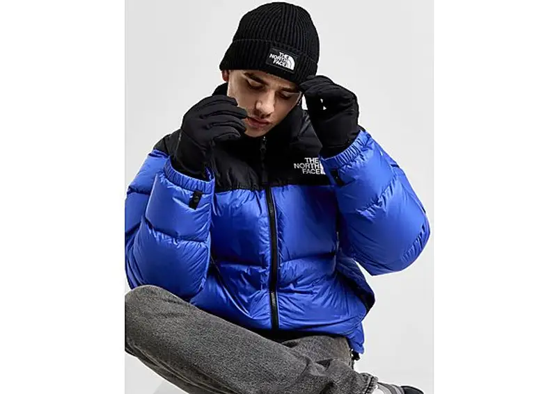 The North Face Berretto Logo Box Cuffed, Nero