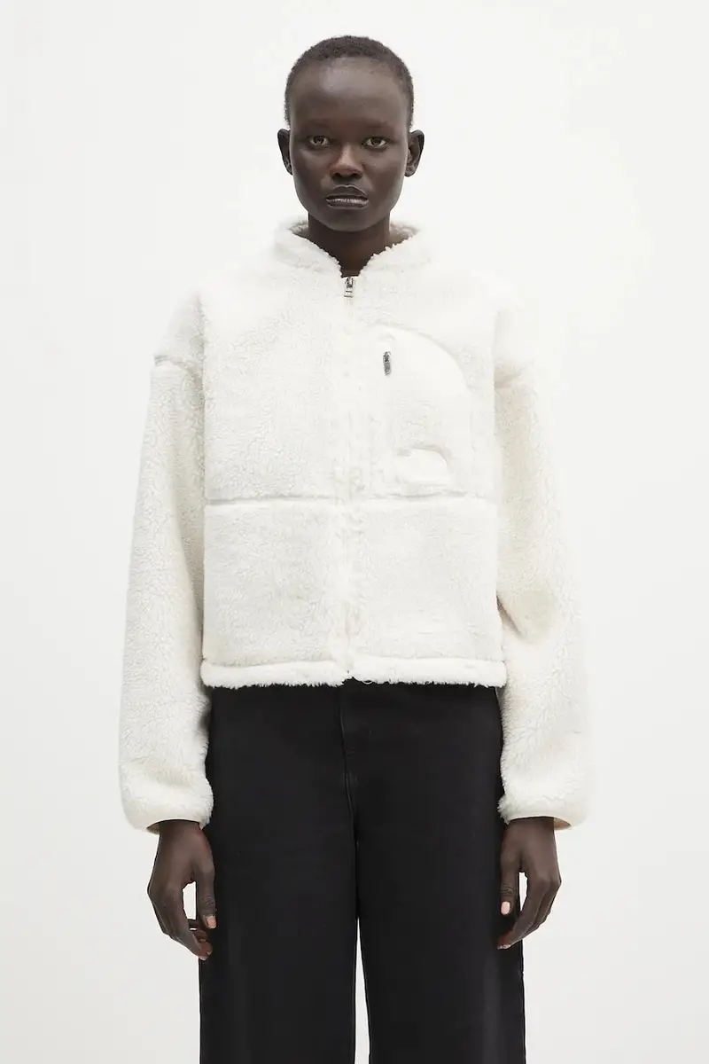 The North Face felpa TNF Extreme Pile donna colore beige NF0A88ZBQLI1