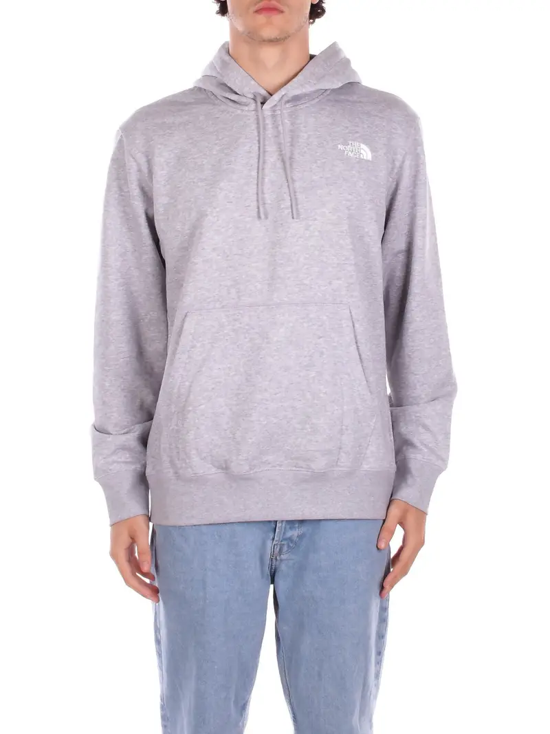 THE NORTH FACE Felpa Uomo Grey essential relaxed hoodie