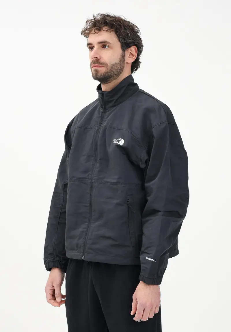 The North Face Giacca a vento TNF Easy Wind Track nera da uomo