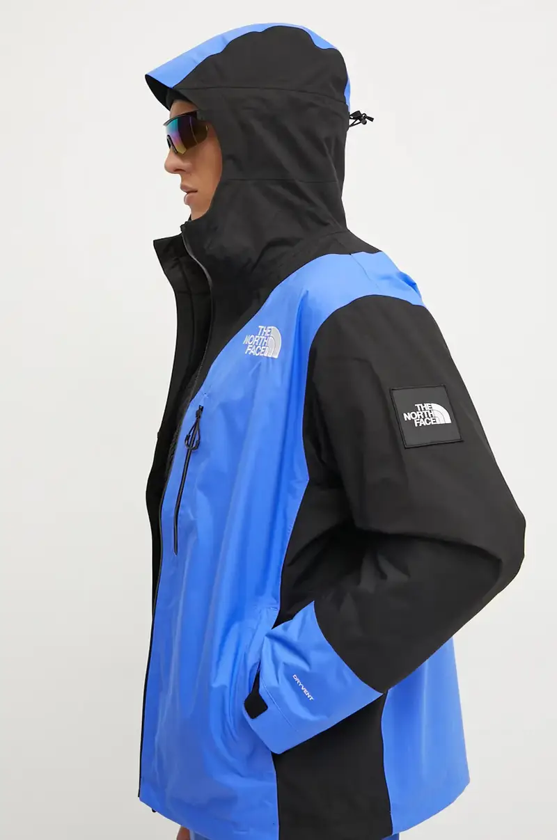 The North Face giacca TNF x Yinka Ilori uomo colore blu NF0A89GQTMI1