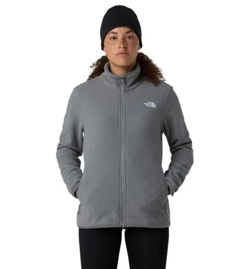 The North Face Glacier Fleece W - felpa in pile - donna Grey