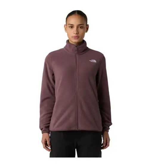 The North Face Glacier Fleece W - felpa in pile - donna Red