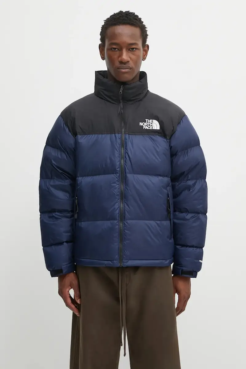 The North Face piumino 1996 Retro Nuptse colore blu navy NF0A3C8DGOB1