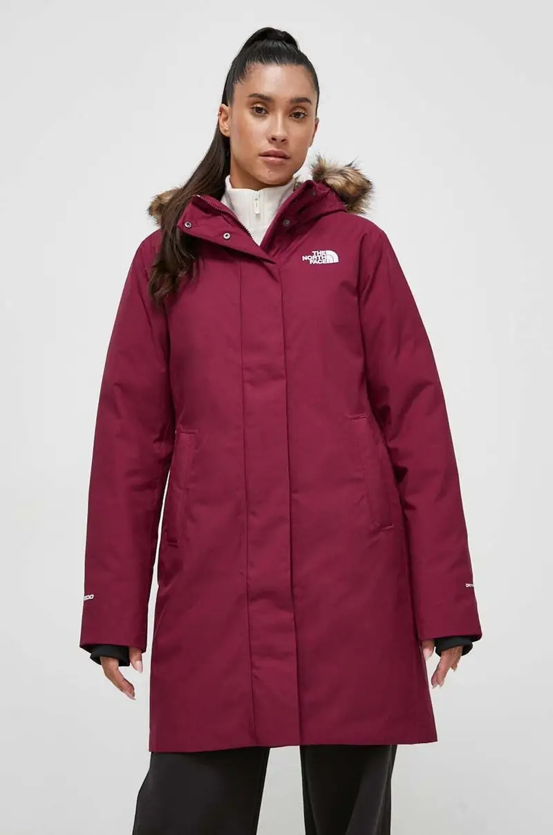 The North Face piumino donna Granata
