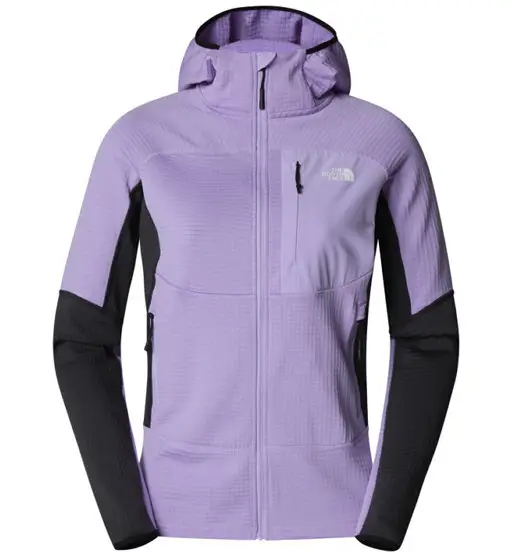 W Stormgap Powergrid Hoodie - felpa in pile - donna Violet