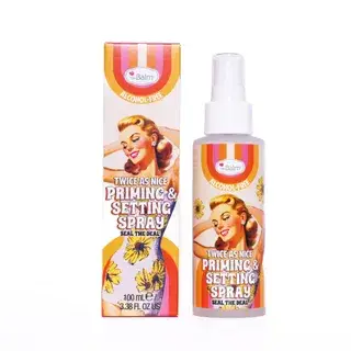 theBalm Twice as Nice Priming & Setting Spray Spray - 100 ml