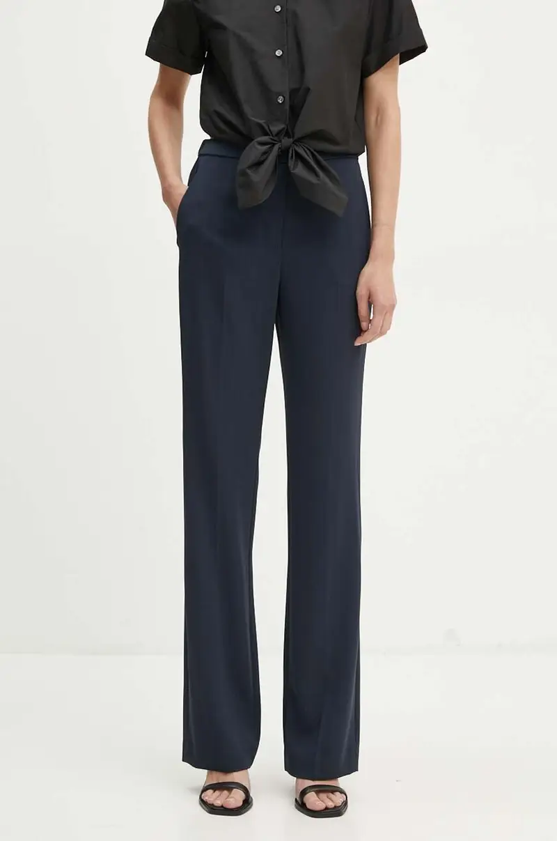 Theory pantaloni donna colore blu navy O0509226