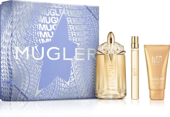 Thierry mugler Mugler Alien Goddess confezione regalo da donna XII Eau de Parfum ricaricabile 60 ml + Eau de Parfum 10 ml + latte corpo