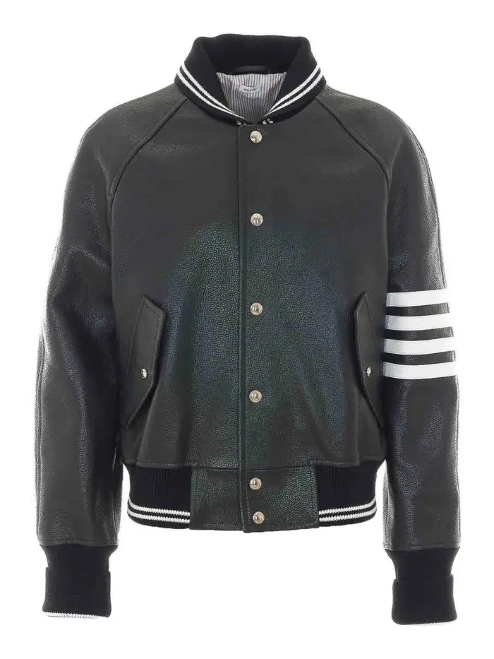 Thom Browne Bomber oversize Nero