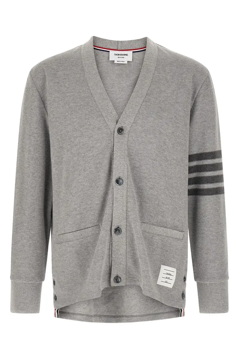 THOM BROWNE Cardigan Grigio 4193816