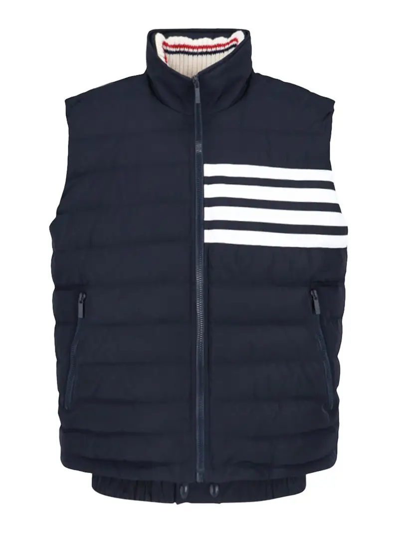 THOM BROWNE Gilet Blu 2574472