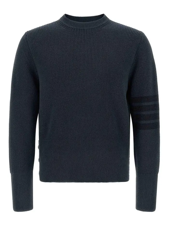 Thom Browne Maglione 4Bar Blu