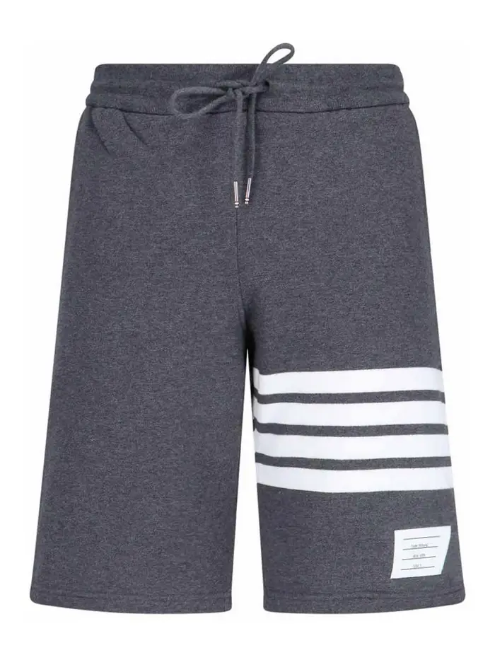 Thom Browne Pantaloncini Sportivi Grigio