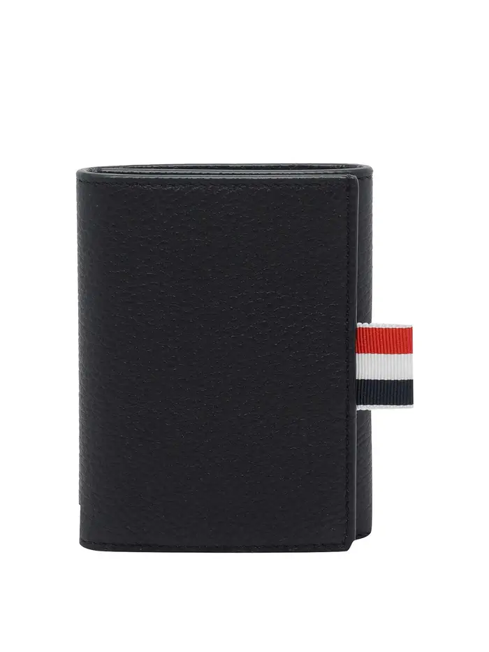 Thom Browne Portafoglio trifold nero