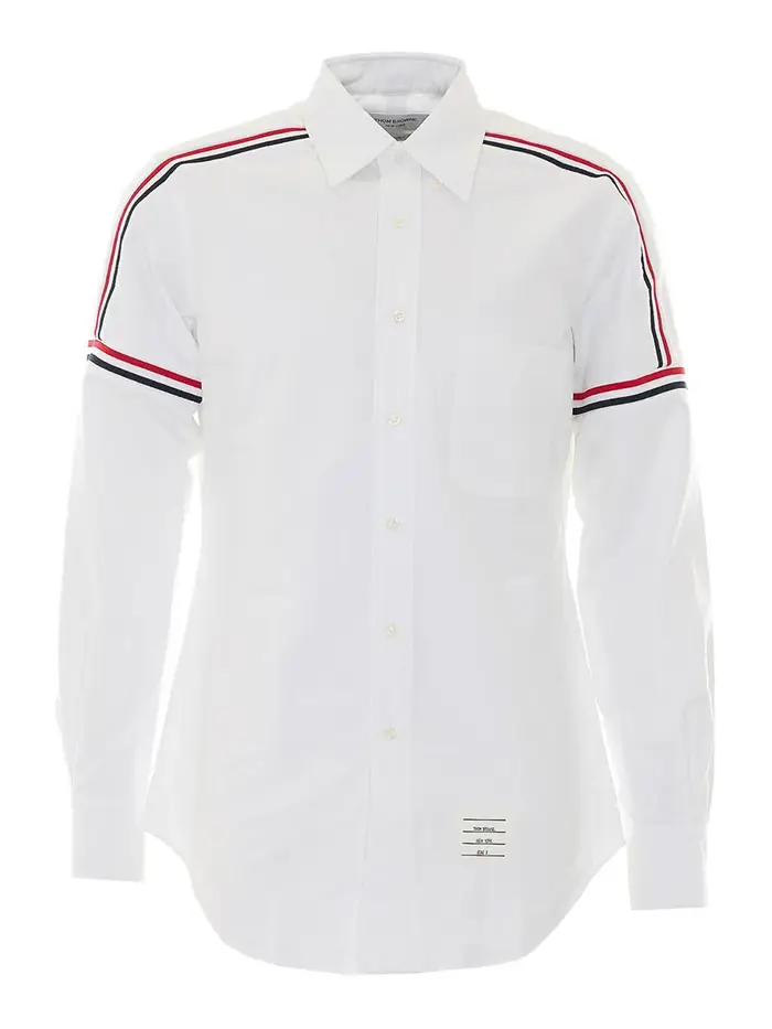 Thom Browne T-shirt bianca dalla Bianco
