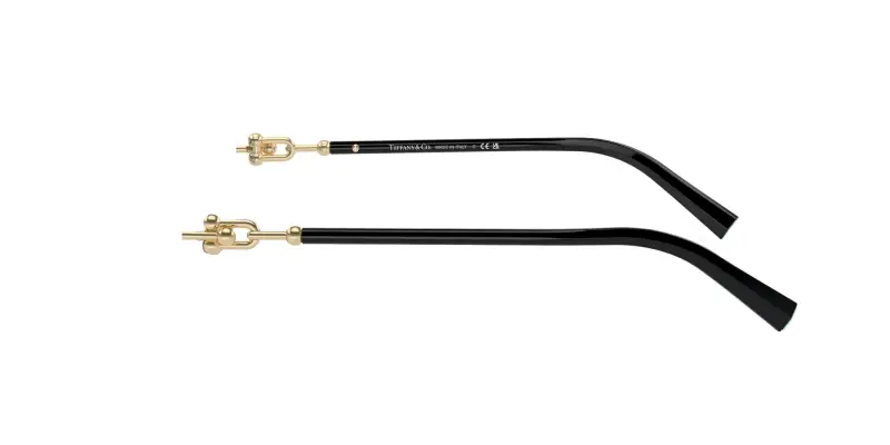 Tiffany Aste di ricambio TF3104D Aste di ricambio Oro pallido