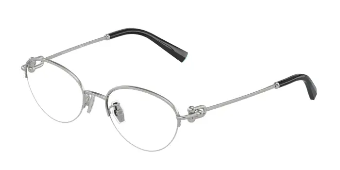 Tiffany Donna TF1158TD 6001 Montature da vista Titanio Argento Rotonda Normale